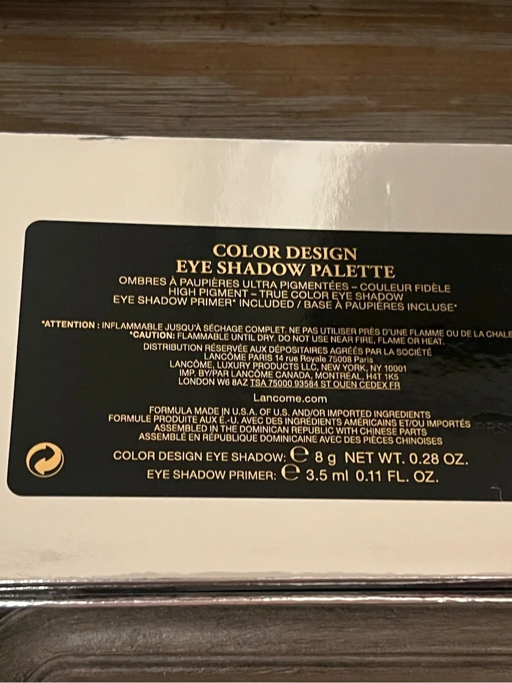 Lancome compact eyeshadow